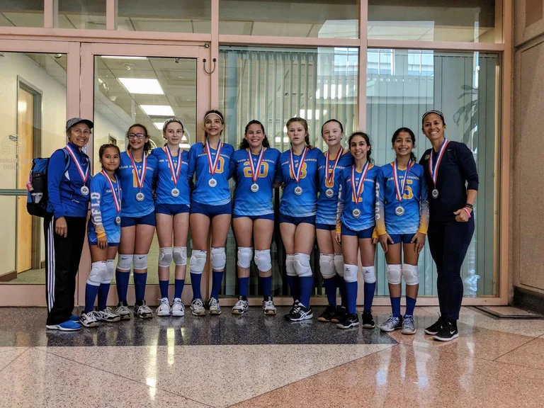 SoFLO 13u Gold Team wins 1st Place at the Cloverleaf Volleyball Tournament