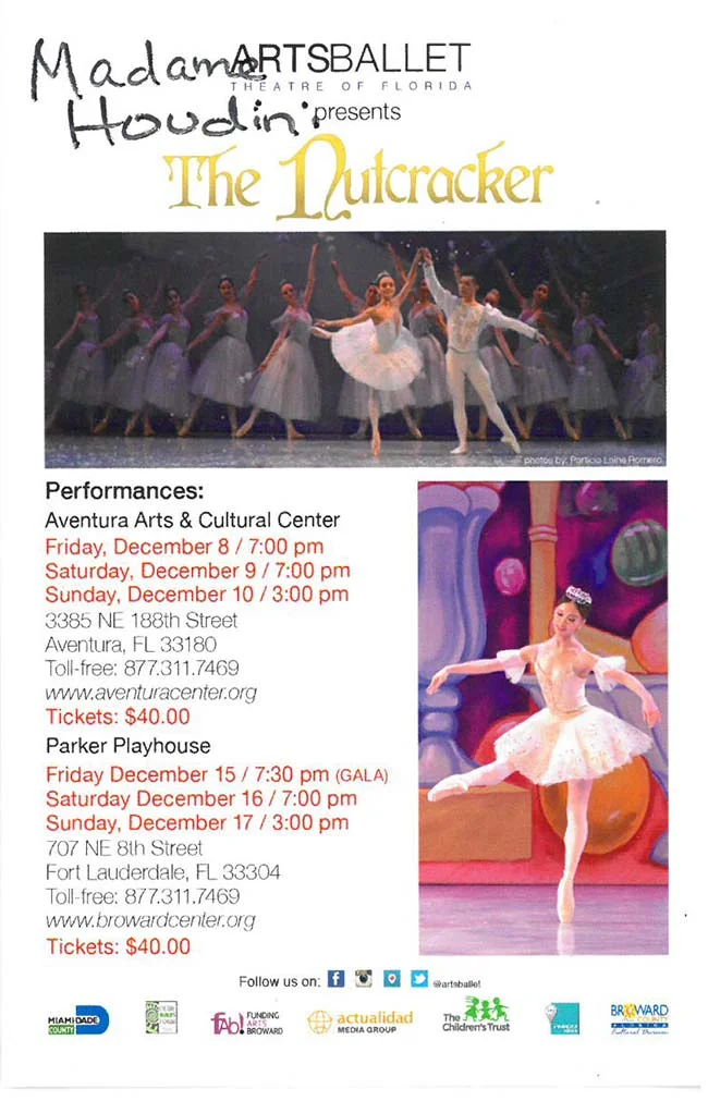 Questa Middle Schools Ayana Woodman in the Nutcracker!
