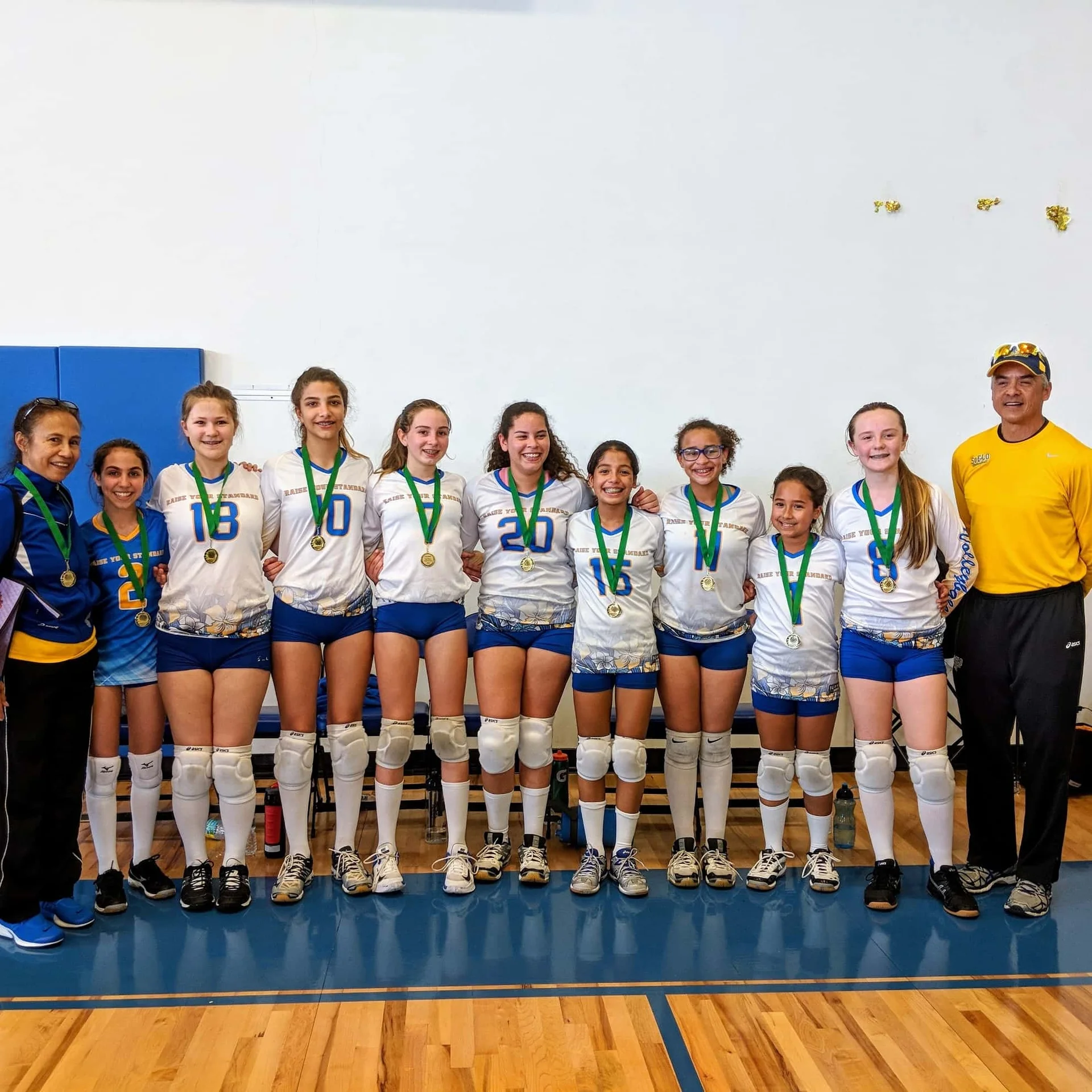 SoFLO 13u Gold Team wins 1st Place at the Cloverleaf Volleyball Tournament