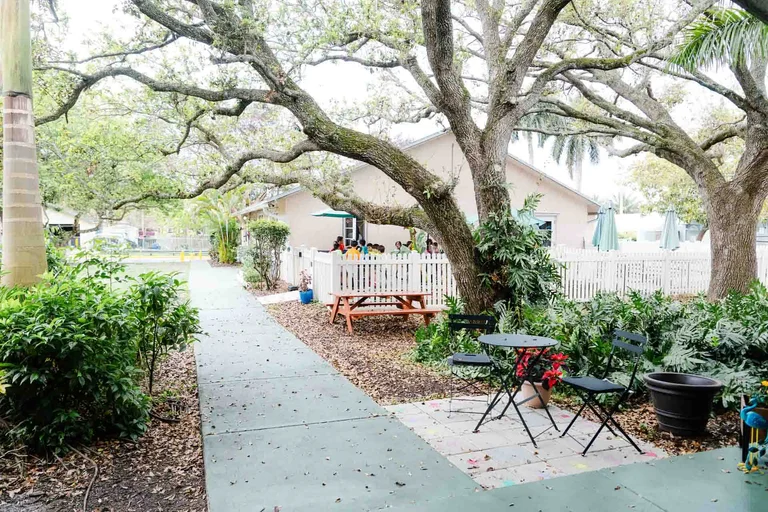 10-acre campus